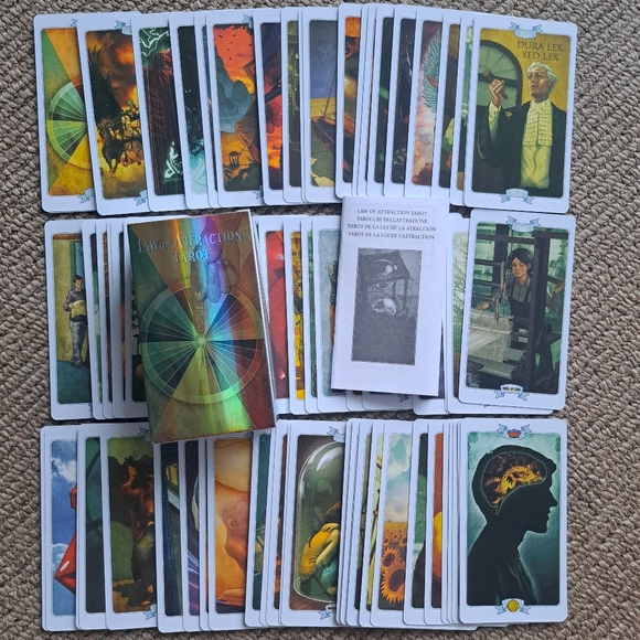 SOLD OUT!!! Law of Attraction Tarot A 78-Card Deck - Picture 6 of 6